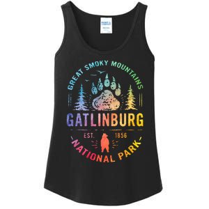 Gatlinburg Tennessee Great Smoky Mountains Ladies Essential Tank