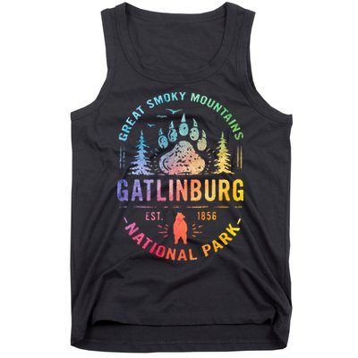 Gatlinburg Tennessee Great Smoky Mountains Tank Top