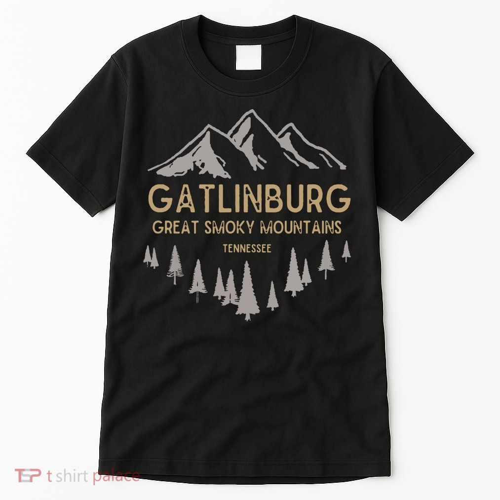 Gatlinburg Tennessee Great Smoky Mountains Souvenir Tall T-Shirt
