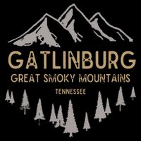 Gatlinburg Tennessee Great Smoky Mountains Souvenir Drawstring Bag