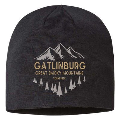 Gatlinburg Tennessee Great Smoky Mountains Souvenir Sustainable Beanie