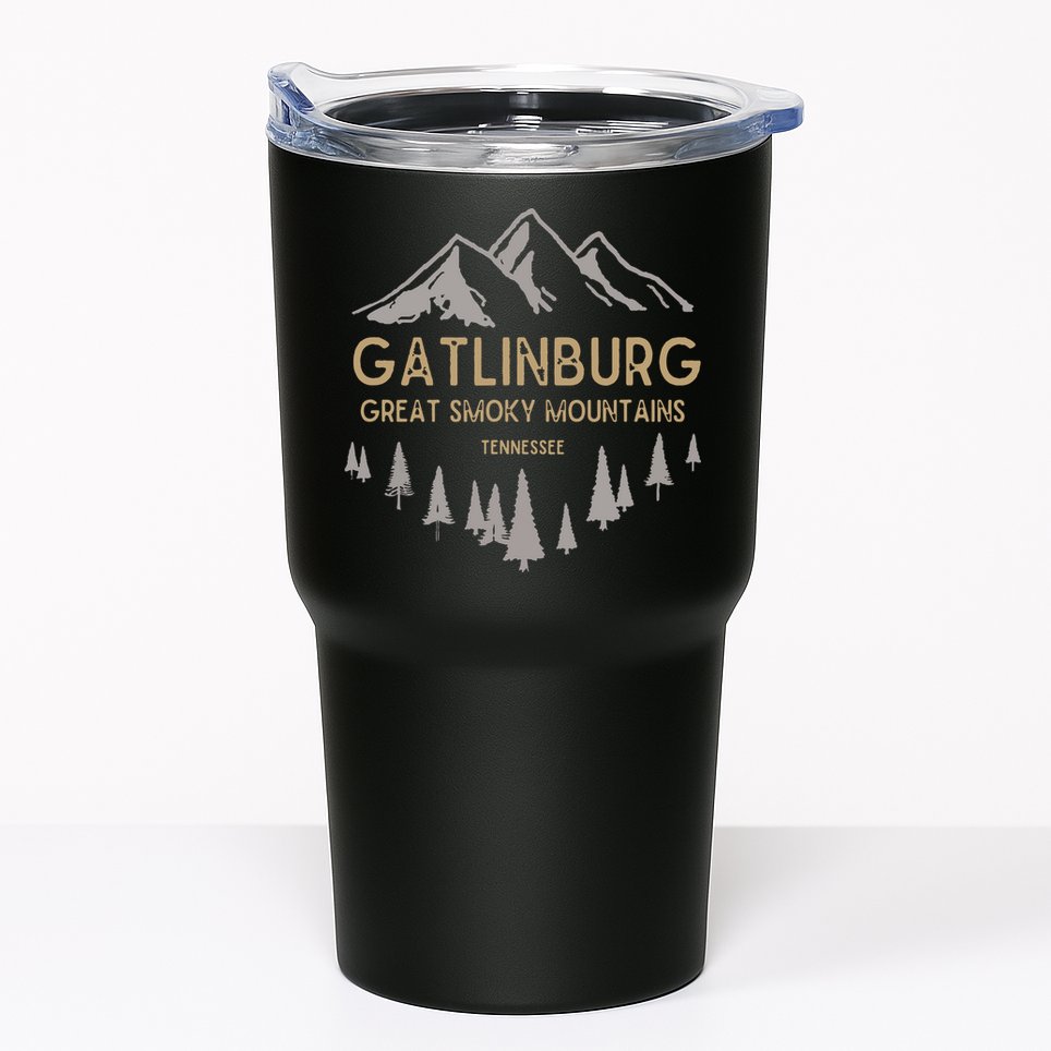 Gatlinburg Tennessee Great Smoky Mountains Souvenir Tumbler