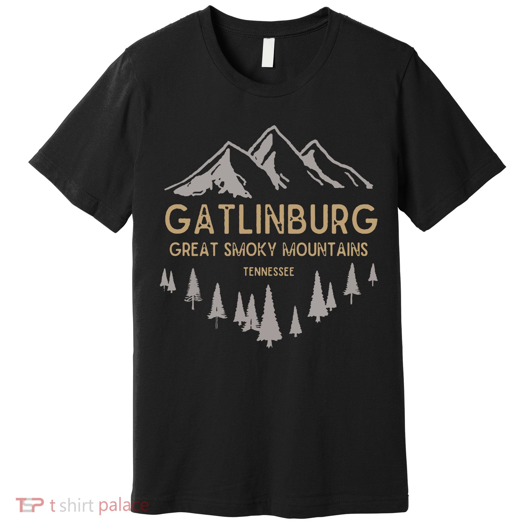 Gatlinburg Tennessee Great Smoky Mountains Souvenir Premium T-Shirt