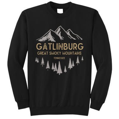 Gatlinburg Tennessee Great Smoky Mountains Souvenir Tall Sweatshirt