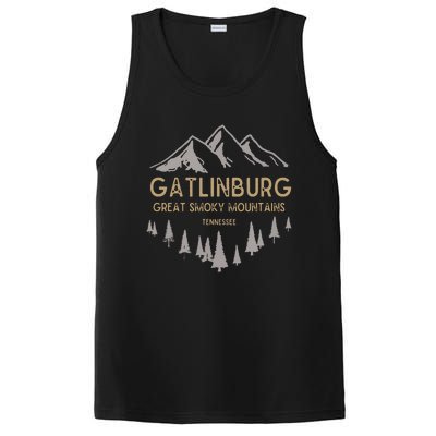 Gatlinburg Tennessee Great Smoky Mountains Souvenir PosiCharge Competitor Tank