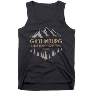 Gatlinburg Tennessee Great Smoky Mountains Souvenir Tank Top