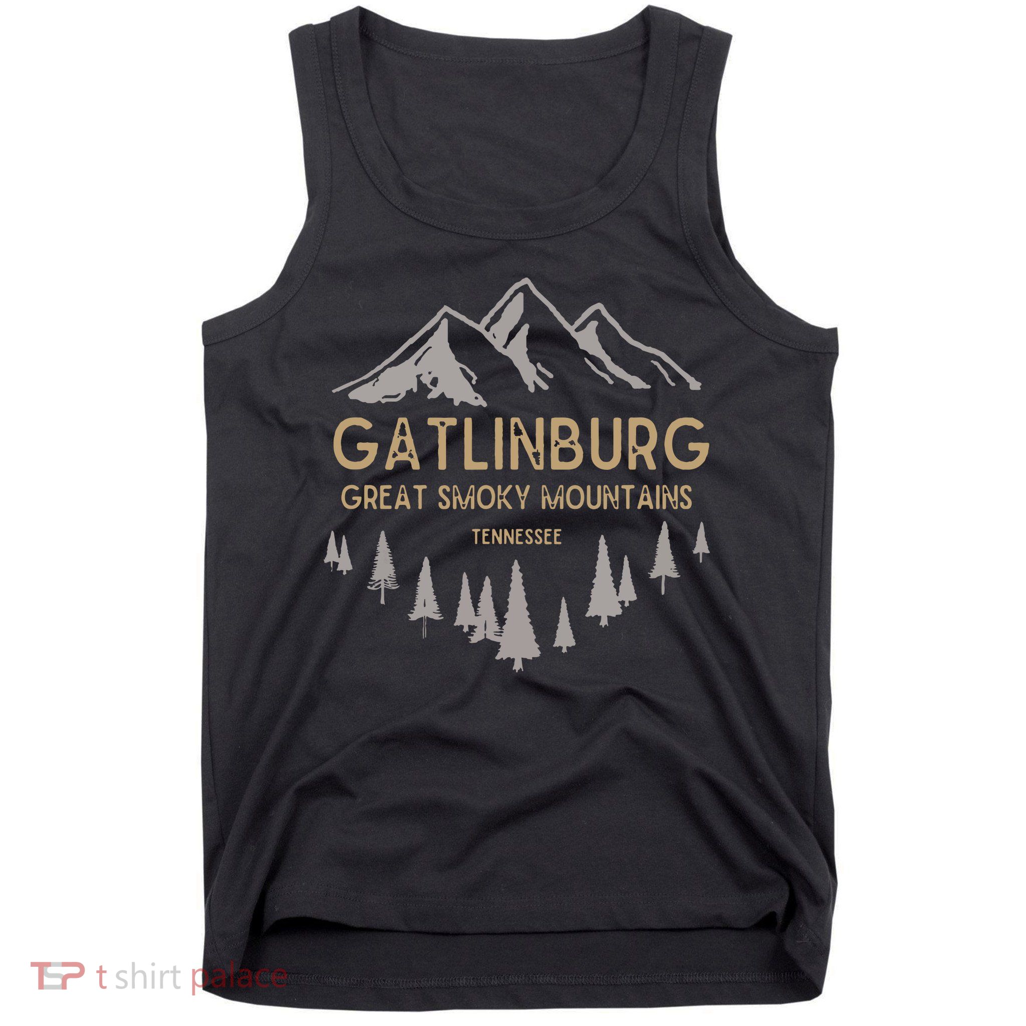 Gatlinburg Tennessee Great Smoky Mountains Souvenir Tank Top