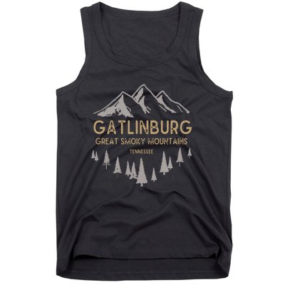 Gatlinburg Tennessee Great Smoky Mountains Souvenir Tank Top