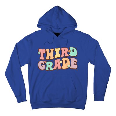 Groovy Third Grade Student 3Rd Grade Teacher Back To School Gift Hoodie