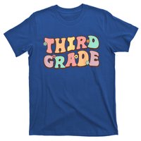 Groovy Third Grade Student 3Rd Grade Teacher Back To School Gift T-Shirt