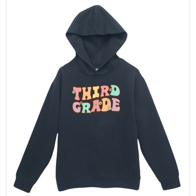 Groovy Third Grade Student 3Rd Grade Teacher Back To School Gift Urban Pullover Hoodie