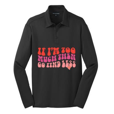 Girly Tees Silk Touch Performance Long Sleeve Polo