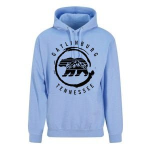 Gatlinburg Tennessee Great Smoky Mountains Bear Souvenir Unisex Surf Hoodie