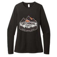 Gatlinburg Tennessee Great Smoky Mountains Souvenir Womens CVC Long Sleeve Shirt