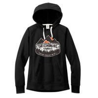 Gatlinburg Tennessee Great Smoky Mountains Souvenir Women's Fleece Hoodie