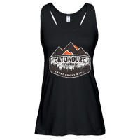 Gatlinburg Tennessee Great Smoky Mountains Souvenir Ladies Essential Flowy Tank