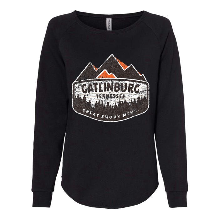 Gatlinburg Tennessee Great Smoky Mountains Souvenir Womens California Wash Sweatshirt