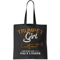 Girl Trumpet Tote Bag