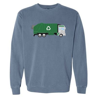 Garbage Truck Garbage Day Garbage Trucks Great Gift Garment-Dyed Sweatshirt