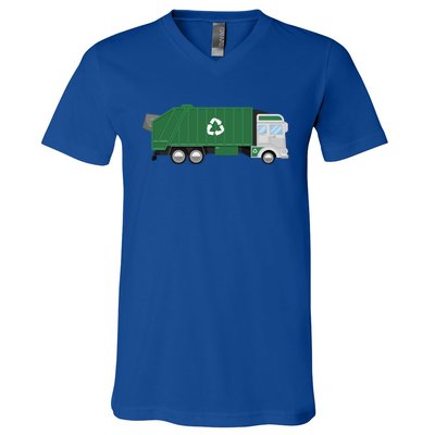 Garbage Truck Garbage Day Garbage Trucks Great Gift V-Neck T-Shirt