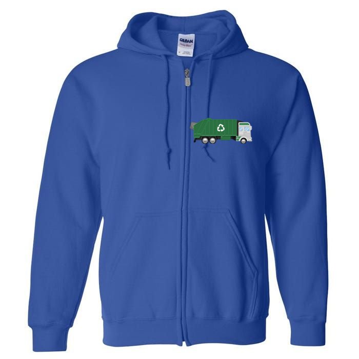 Garbage Truck Garbage Day Garbage Trucks Great Gift Full Zip Hoodie