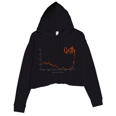 Gritty Tigers Crop Fleece Hoodie