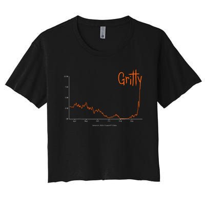 Gritty Tigers Women's Crop Top Tee