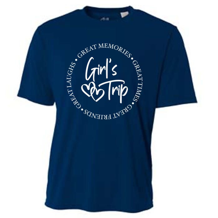 Girl Trip Girl's Weekend Great Memories Great Times Summer Cooling Performance Crew T-Shirt