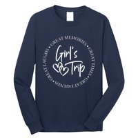 Girl Trip Girl's Weekend Great Memories Great Times Summer Long Sleeve Shirt