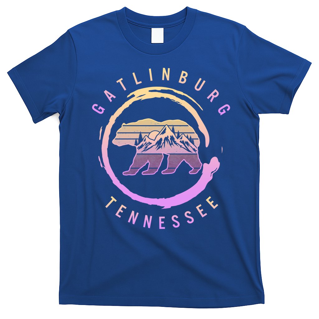 Gatlinburg Tennessee Great Smoky Mountains Bear Souvenir Gift T-Shirt