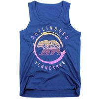 Gatlinburg Tennessee Great Smoky Mountains Bear Souvenir Gift Tank Top