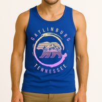 Gatlinburg Tennessee Great Smoky Mountains Bear Souvenir Gift Tank Top