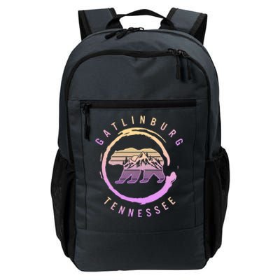 Gatlinburg Tennessee Great Smoky Mountains Bear Souvenir Gift Daily Commute Backpack