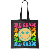 Groovy Third Grade Vibes Face Retro Teachers Back To School Bag