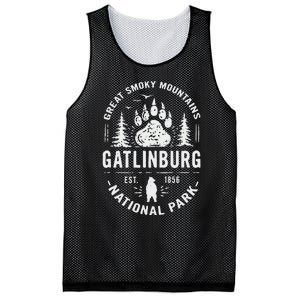 Gatlinburg Tennessee Great Smoky Mountains Mesh Reversible Basketball Jersey Tank