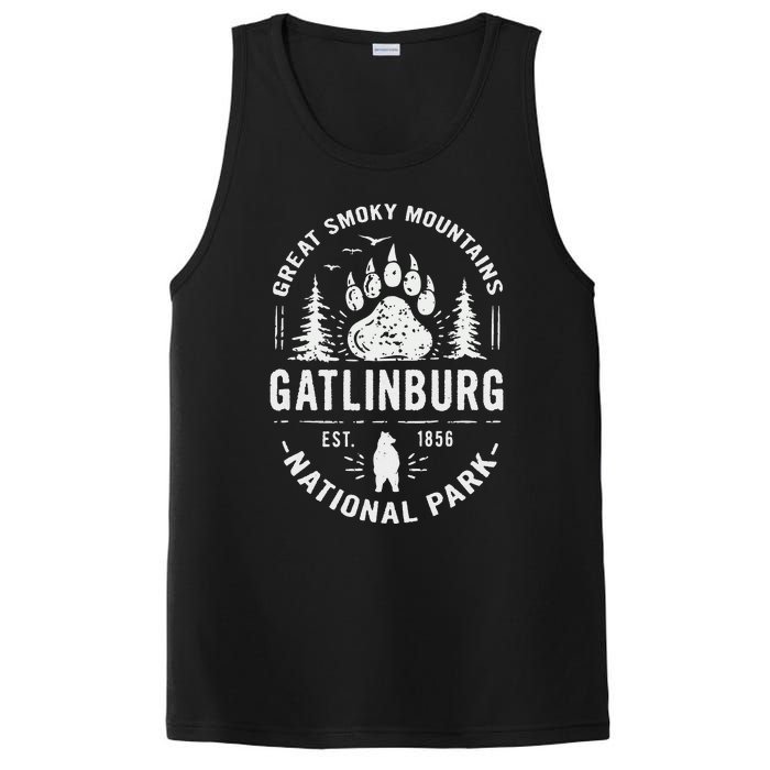 Gatlinburg Tennessee Great Smoky Mountains PosiCharge Competitor Tank