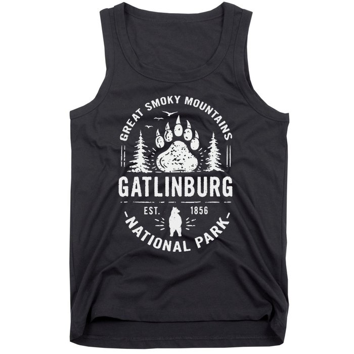 Gatlinburg Tennessee Great Smoky Mountains Tank Top