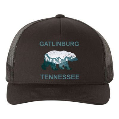 Gatlinburg Tennessee Great Smoky Mountains Bear Gift Yupoong Adult 5-Panel Trucker Hat