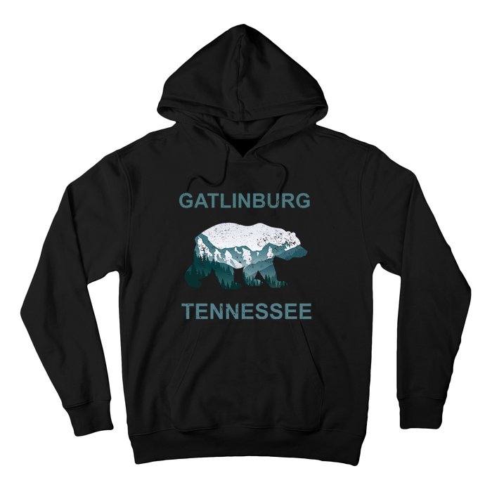 Gatlinburg Tennessee Great Smoky Mountains Bear Gift Hoodie