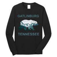 Gatlinburg Tennessee Great Smoky Mountains Bear Gift Long Sleeve Shirt