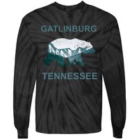 Gatlinburg Tennessee Great Smoky Mountains Bear Gift Tie-Dye Long Sleeve Shirt