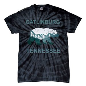 Gatlinburg Tennessee Great Smoky Mountains Bear Gift Tie-Dye T-Shirt