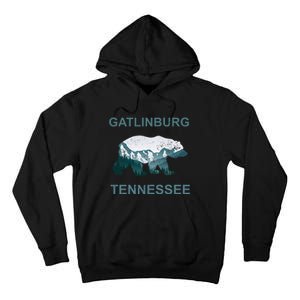 Gatlinburg Tennessee Great Smoky Mountains Bear Gift Tall Hoodie