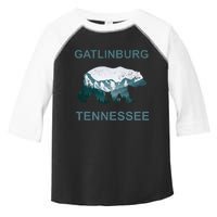 Gatlinburg Tennessee Great Smoky Mountains Bear Gift Toddler Fine Jersey T-Shirt