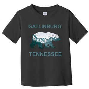 Gatlinburg Tennessee Great Smoky Mountains Bear Gift Toddler T-Shirt