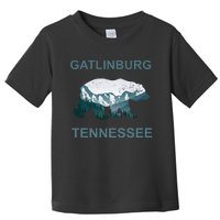 Gatlinburg Tennessee Great Smoky Mountains Bear Gift Toddler T-Shirt