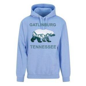 Gatlinburg Tennessee Great Smoky Mountains Bear Gift Unisex Surf Hoodie