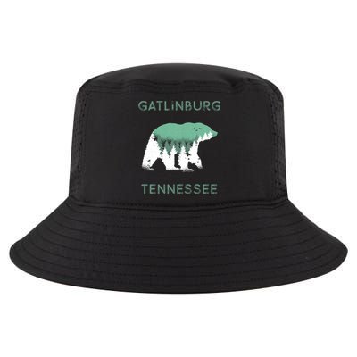 Gatlinburg Tennessee Great Smoky Mountains Bear Gift Cool Comfort Performance Bucket Hat