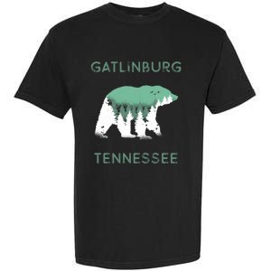 Gatlinburg Tennessee Great Smoky Mountains Bear Gift Garment-Dyed Heavyweight T-Shirt