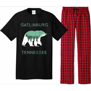 Gatlinburg Tennessee Great Smoky Mountains Bear Gift Pajama Set